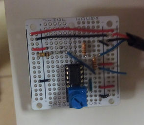 a light sensor circuit board